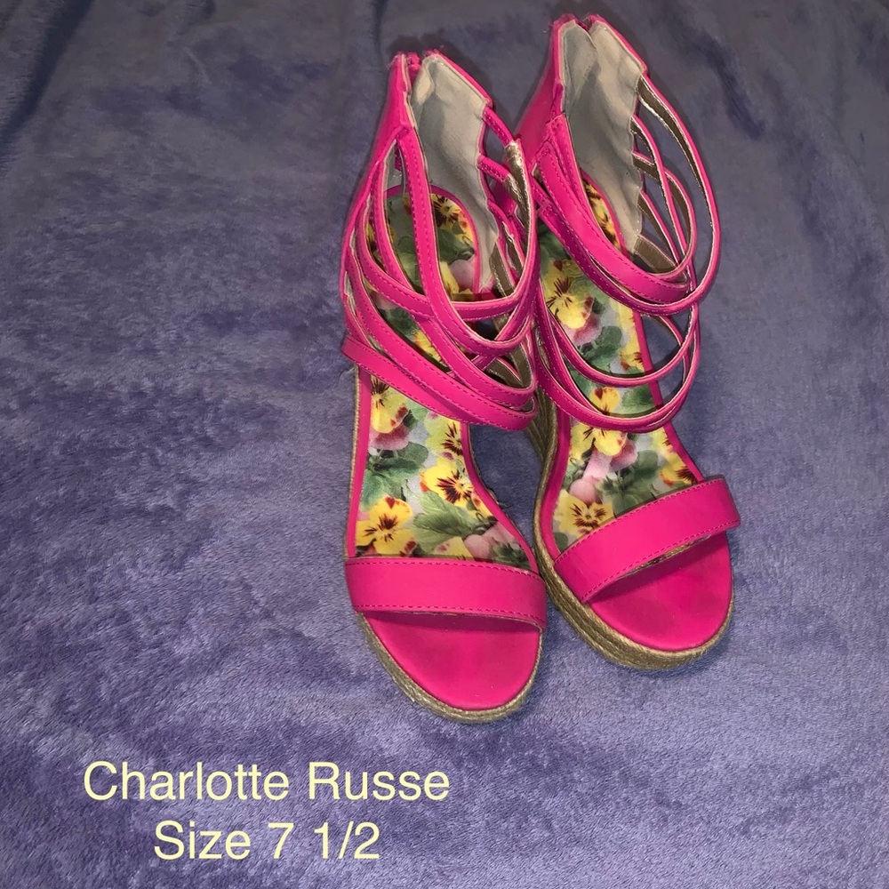 Pink Wedges